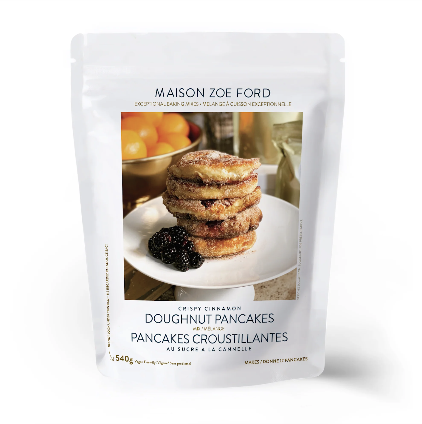 Maison Zoe Ford Crispy Cinnamon Doughnut Pancakes